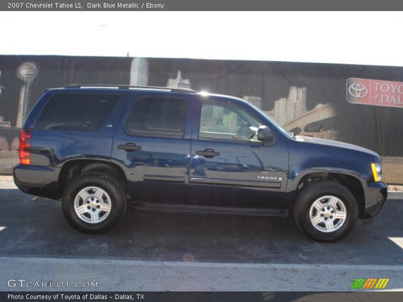 Dark Blue Metallic / Ebony 2007 Chevrolet Tahoe LS