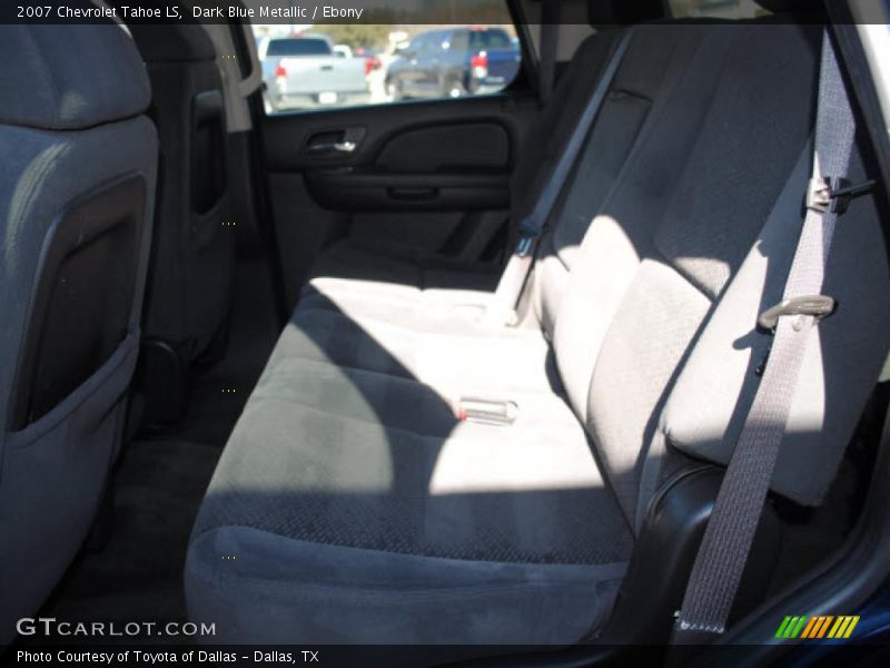 Dark Blue Metallic / Ebony 2007 Chevrolet Tahoe LS