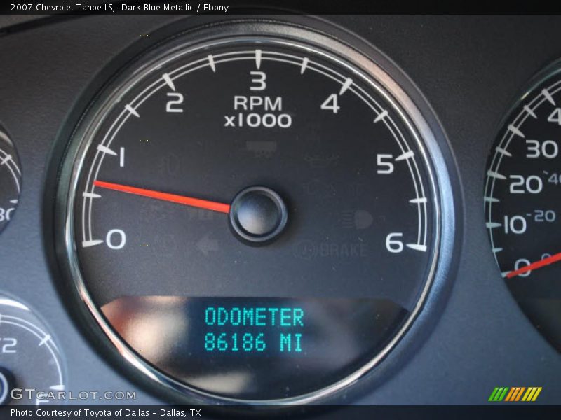 Dark Blue Metallic / Ebony 2007 Chevrolet Tahoe LS
