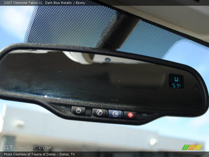 Dark Blue Metallic / Ebony 2007 Chevrolet Tahoe LS
