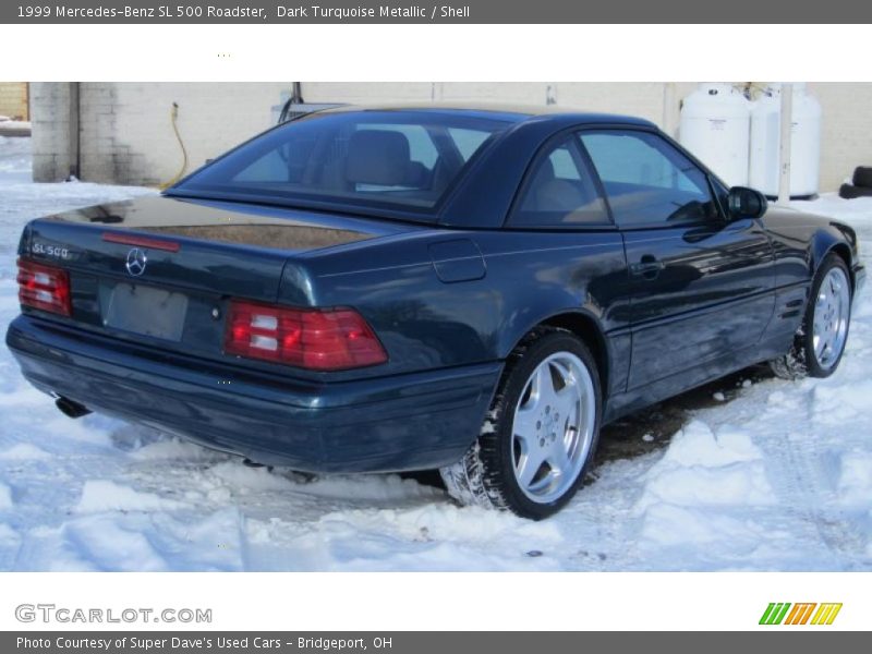  1999 SL 500 Roadster Dark Turquoise Metallic