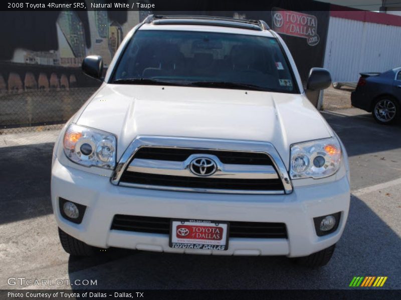 Natural White / Taupe 2008 Toyota 4Runner SR5