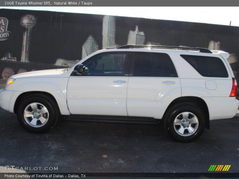 Natural White / Taupe 2008 Toyota 4Runner SR5