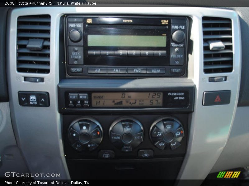 Natural White / Taupe 2008 Toyota 4Runner SR5