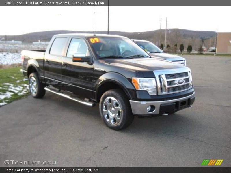 Black / Camel/Tan 2009 Ford F150 Lariat SuperCrew 4x4