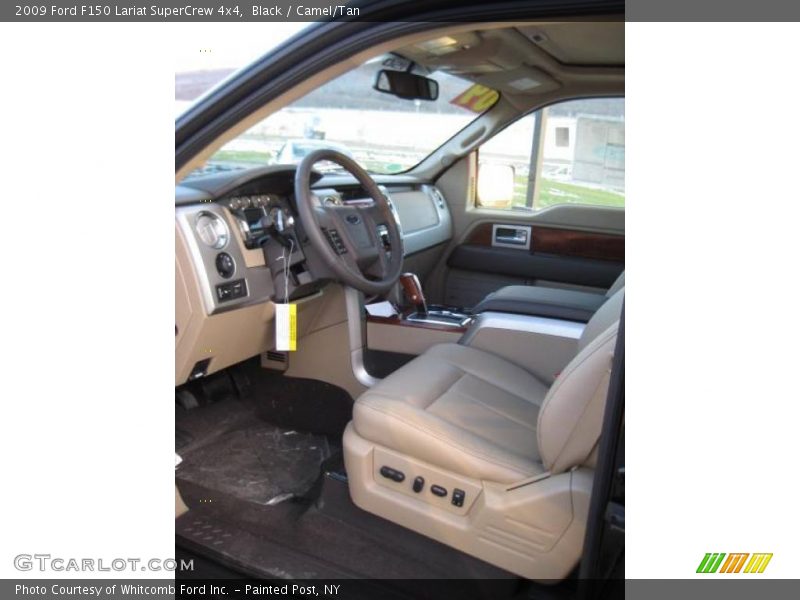 Black / Camel/Tan 2009 Ford F150 Lariat SuperCrew 4x4
