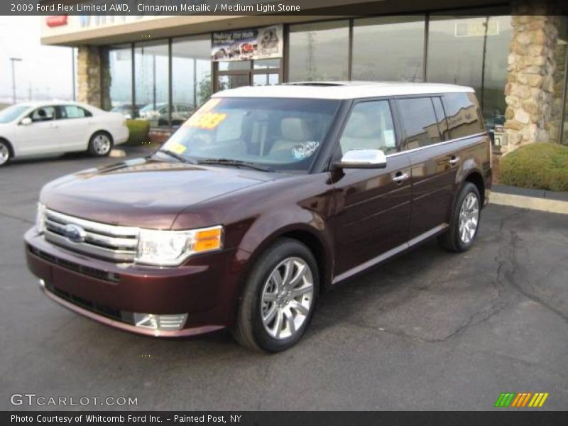 Cinnamon Metallic / Medium Light Stone 2009 Ford Flex Limited AWD