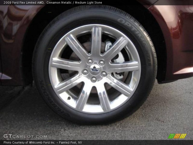 Cinnamon Metallic / Medium Light Stone 2009 Ford Flex Limited AWD