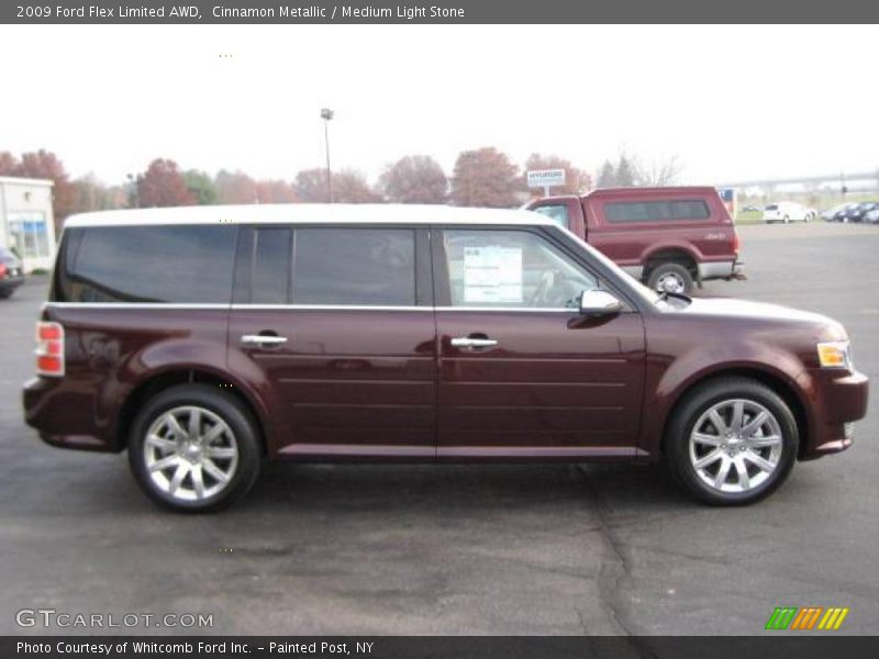 Cinnamon Metallic / Medium Light Stone 2009 Ford Flex Limited AWD