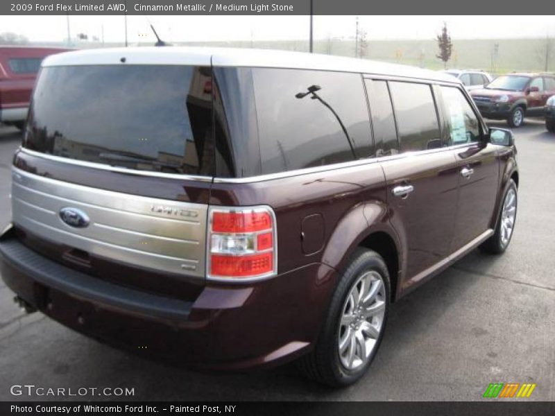 Cinnamon Metallic / Medium Light Stone 2009 Ford Flex Limited AWD