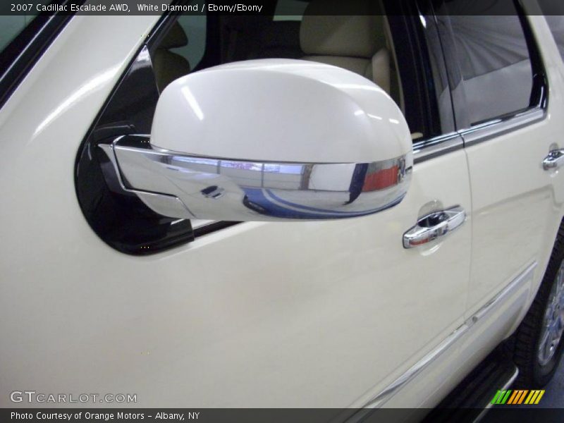 White Diamond / Ebony/Ebony 2007 Cadillac Escalade AWD