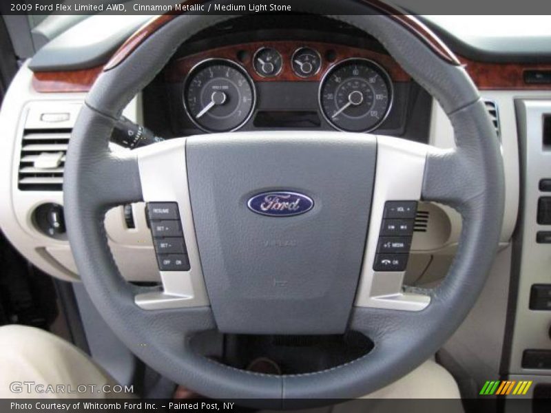 Cinnamon Metallic / Medium Light Stone 2009 Ford Flex Limited AWD