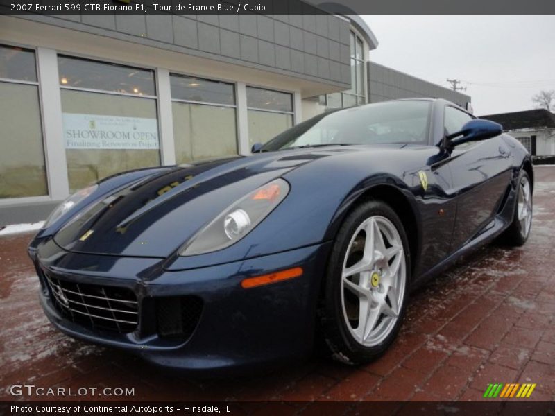 Front 3/4 View of 2007 599 GTB Fiorano F1