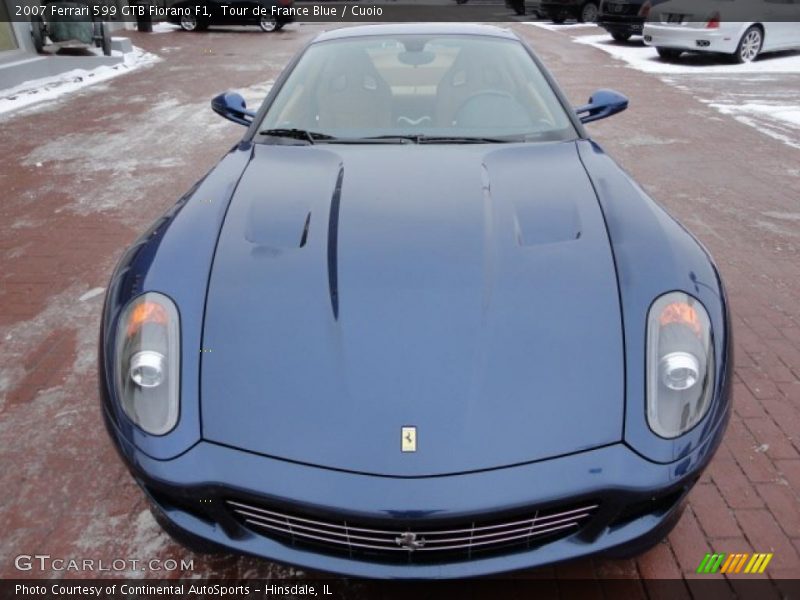  2007 599 GTB Fiorano F1 Tour de France Blue