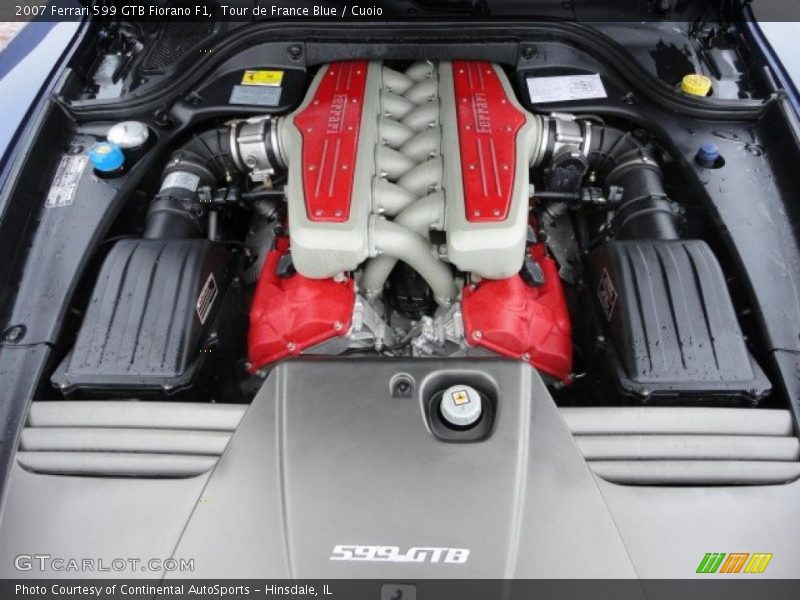  2007 599 GTB Fiorano F1 Engine - 6.0 Liter DOHC 48-Valve VVT V12