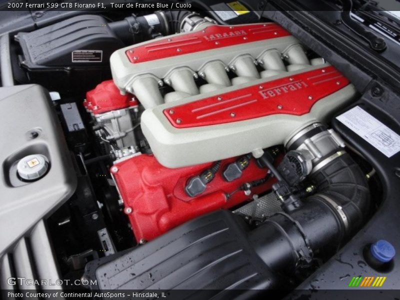  2007 599 GTB Fiorano F1 Engine - 6.0 Liter DOHC 48-Valve VVT V12