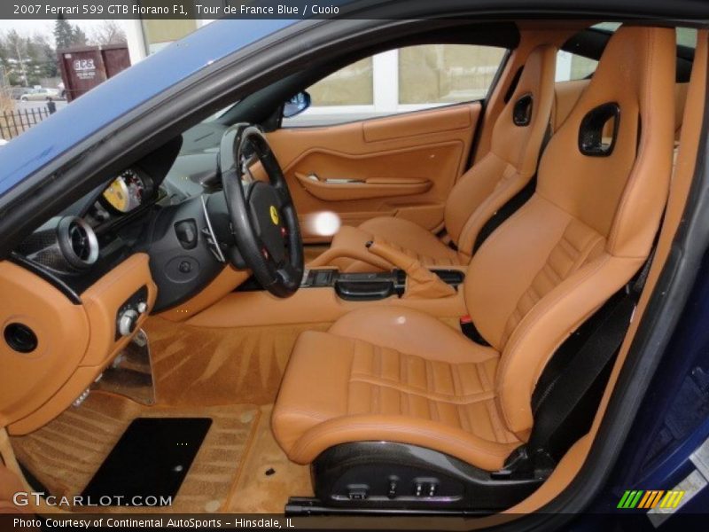  2007 599 GTB Fiorano F1 Cuoio Interior