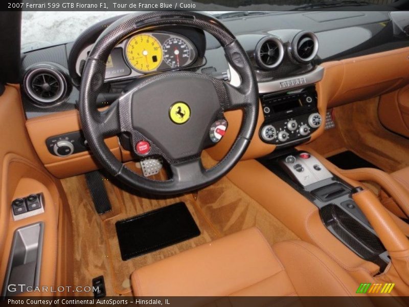 Dashboard of 2007 599 GTB Fiorano F1