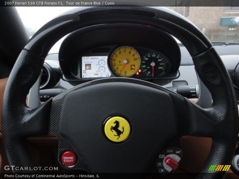 Tour de France Blue / Cuoio 2007 Ferrari 599 GTB Fiorano F1