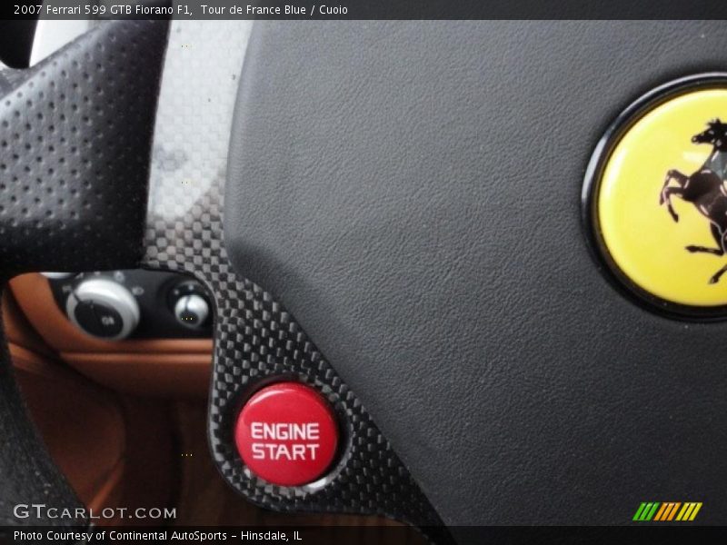 Controls of 2007 599 GTB Fiorano F1