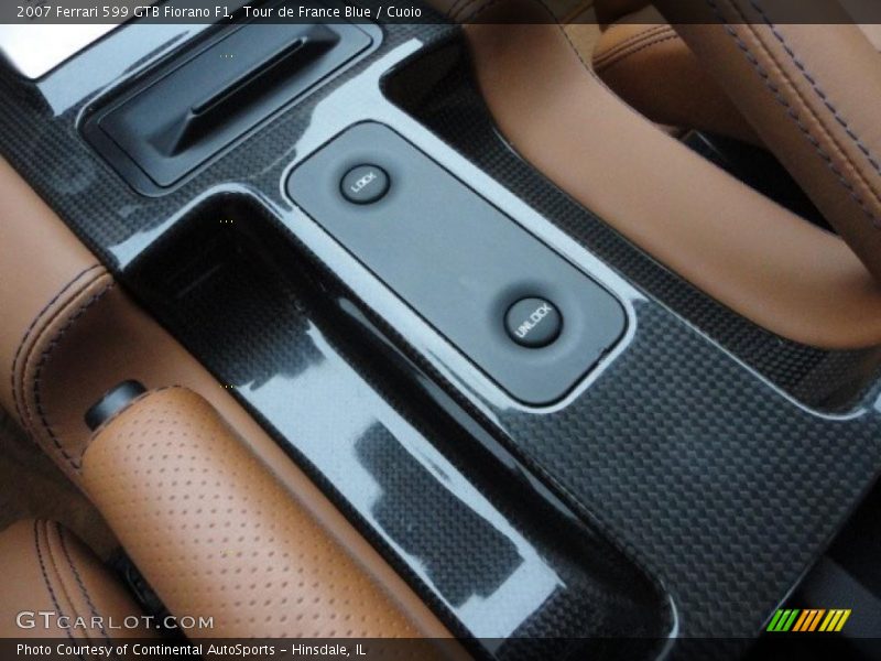 Controls of 2007 599 GTB Fiorano F1