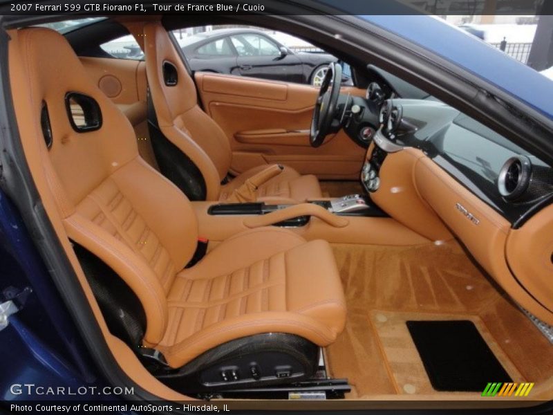  2007 599 GTB Fiorano F1 Cuoio Interior