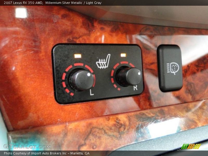Millennium Silver Metallic / Light Gray 2007 Lexus RX 350 AWD