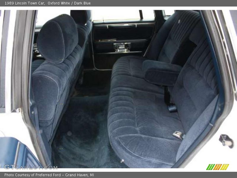  1989 Town Car  Dark Blue Interior