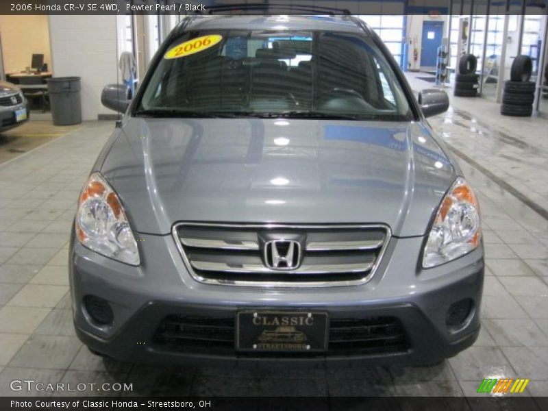 Pewter Pearl / Black 2006 Honda CR-V SE 4WD