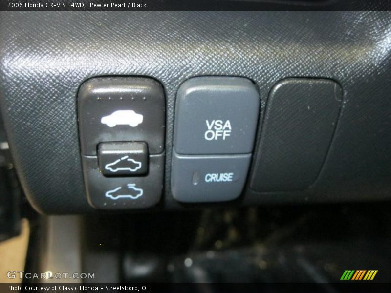 Pewter Pearl / Black 2006 Honda CR-V SE 4WD