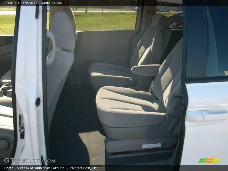 White / Gray 2008 Kia Sedona LX
