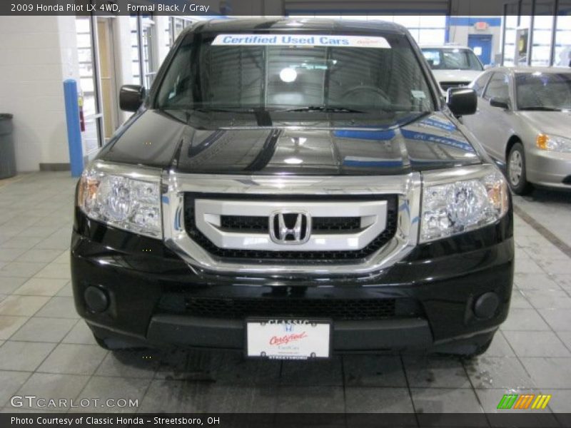 Formal Black / Gray 2009 Honda Pilot LX 4WD