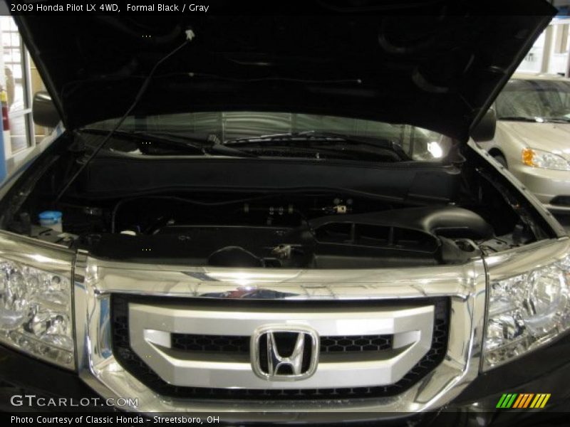 Formal Black / Gray 2009 Honda Pilot LX 4WD