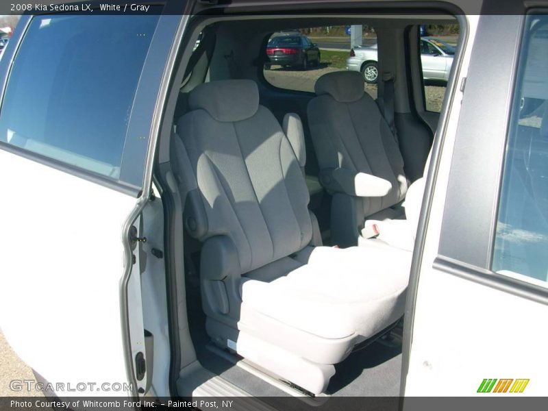 White / Gray 2008 Kia Sedona LX