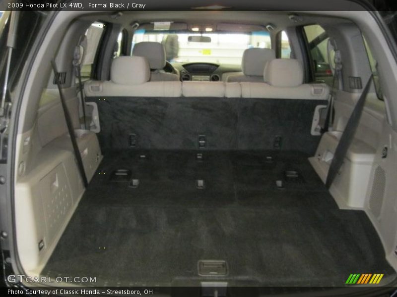 Formal Black / Gray 2009 Honda Pilot LX 4WD