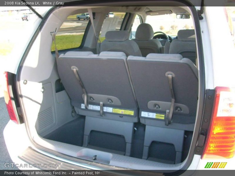White / Gray 2008 Kia Sedona LX