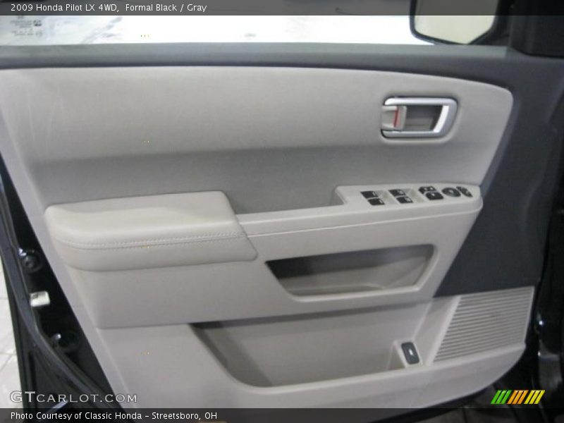 Formal Black / Gray 2009 Honda Pilot LX 4WD