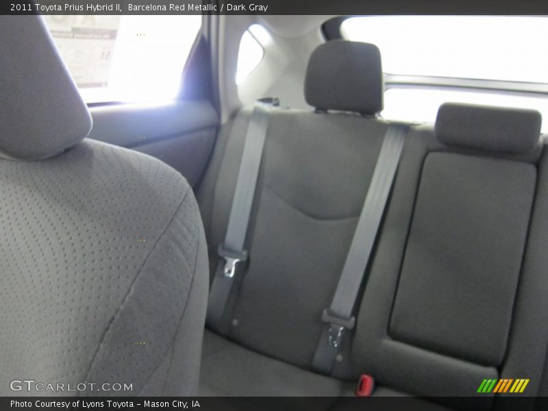 Barcelona Red Metallic / Dark Gray 2011 Toyota Prius Hybrid II