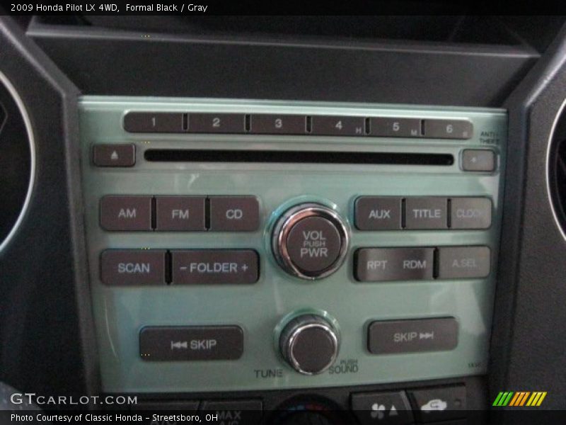 Controls of 2009 Pilot LX 4WD