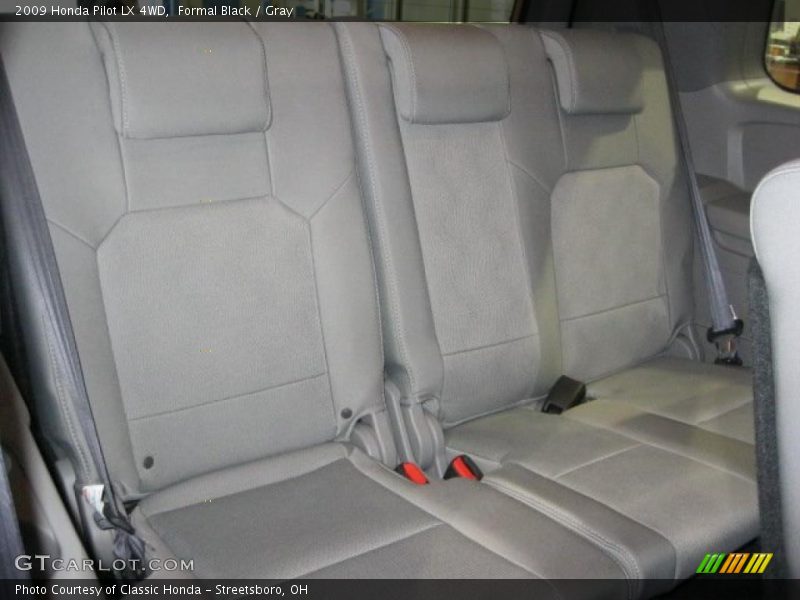 Formal Black / Gray 2009 Honda Pilot LX 4WD