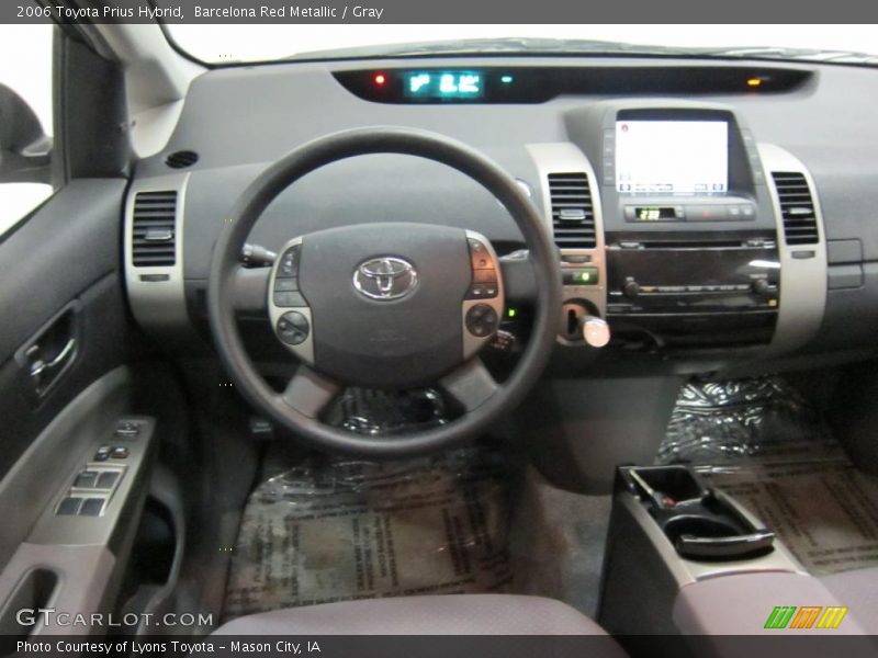 Barcelona Red Metallic / Gray 2006 Toyota Prius Hybrid