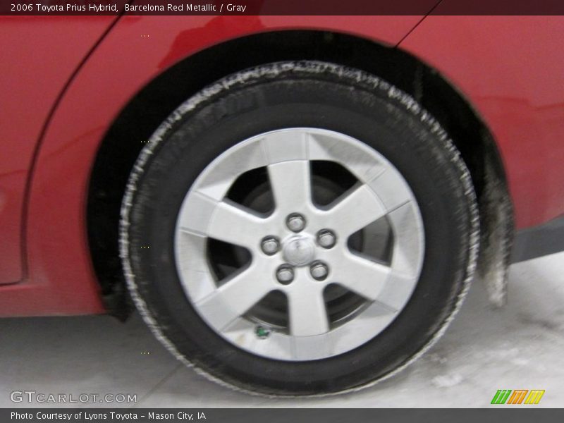 Barcelona Red Metallic / Gray 2006 Toyota Prius Hybrid