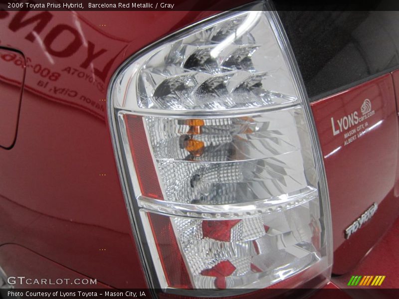 Barcelona Red Metallic / Gray 2006 Toyota Prius Hybrid