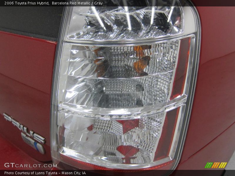 Barcelona Red Metallic / Gray 2006 Toyota Prius Hybrid