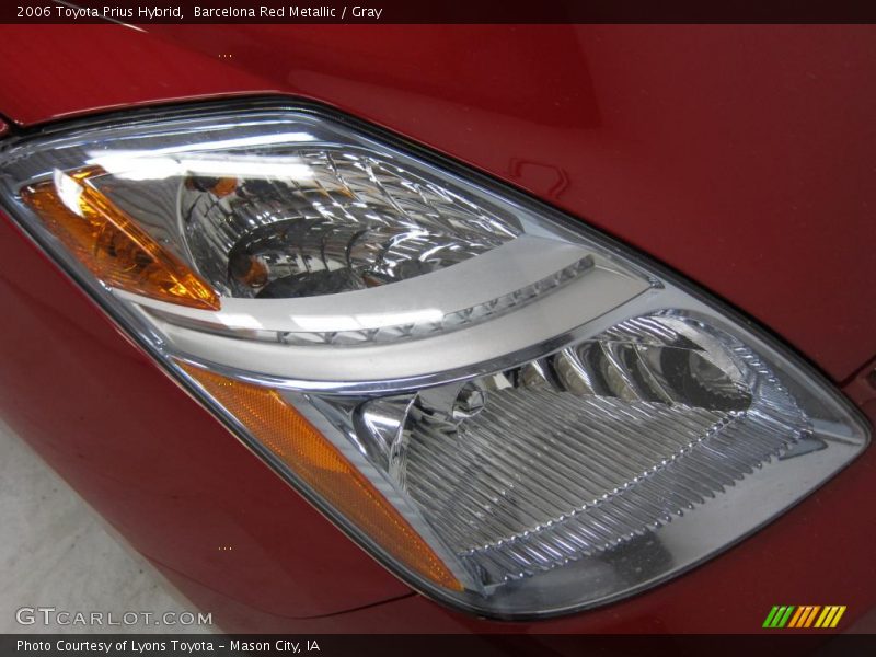 Barcelona Red Metallic / Gray 2006 Toyota Prius Hybrid