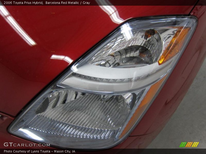 Barcelona Red Metallic / Gray 2006 Toyota Prius Hybrid