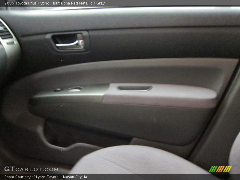 Barcelona Red Metallic / Gray 2006 Toyota Prius Hybrid