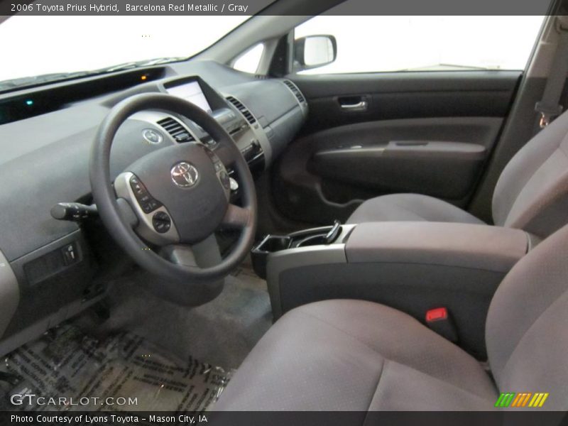 Barcelona Red Metallic / Gray 2006 Toyota Prius Hybrid