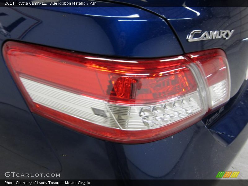 Blue Ribbon Metallic / Ash 2011 Toyota Camry LE