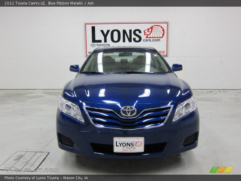 Blue Ribbon Metallic / Ash 2011 Toyota Camry LE
